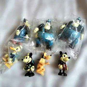 미키 미니 피규어 레트로 앤티크 빈티지풍 완구