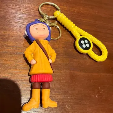 [ 미사용 새상품 ] 코라라인과 버튼의 마녀 피규어형 키링