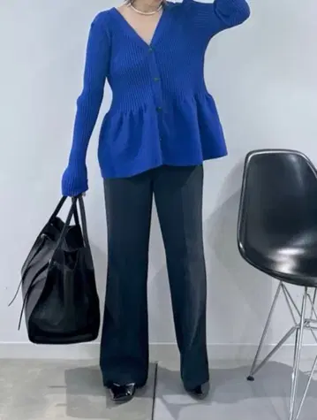 Loungedress 페플럼 가디건