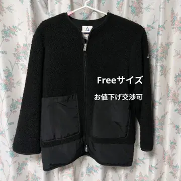 Cape HEIGHTS 플리스 자켓 블랙 Free 사이즈