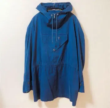 70년대 스웨덴제 빈티지 코튼 아노락 후드티