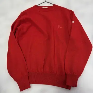 새상품급 papas 파파스 빨간색 니트 스웨터