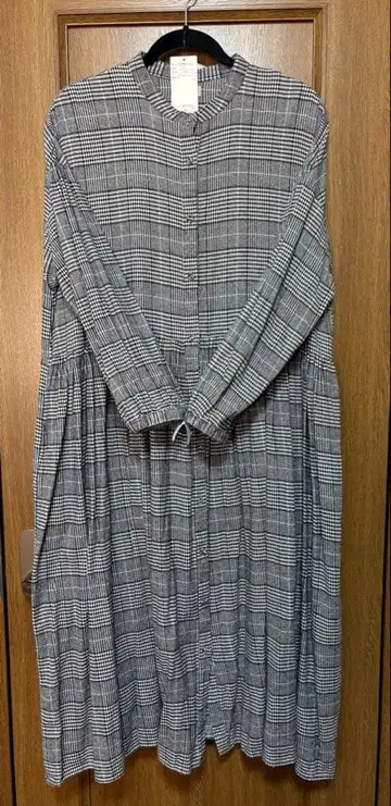 사만사 모스모스 개더 셔츠 원피스