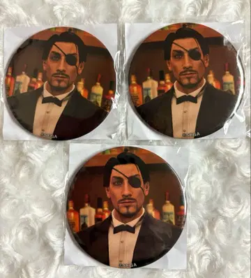 세가 럭키 쿠지 용과 같이 축 생일! 마지마 고로 캔뱃지 지배인