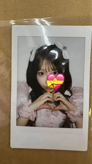 사쿠라바 하루카 교환 폴라로이드