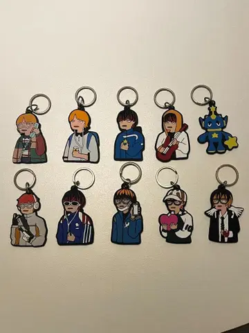 메가신노스케 키링 10종 세트