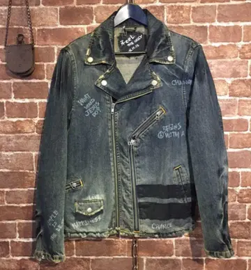 FreeL 데님 라이더 자켓