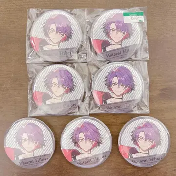 니지산지 웰컴굿즈 캔뱃지 와타라이 히바리 묶음 판매