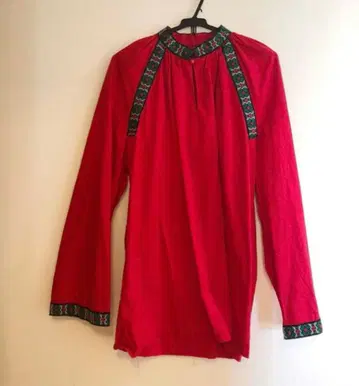 torovintage 블라우스 자수 멕시칸