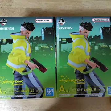 사이버 펑크 제일복권 A상 데이비드 피규어 2개