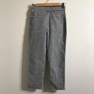 체크 무늬 캐주얼 팬츠 / M 사이즈 / 새상품급