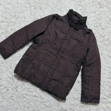 [ c6787 ] 다운 자켓 브라운 긴팔
