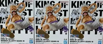 원피스 킹 오브 아티스트 루피 기어5 피규어 3체 세트