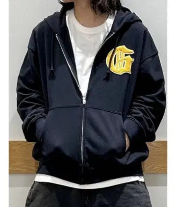 빈티지 소프트 GAP 로고 집업 후드티