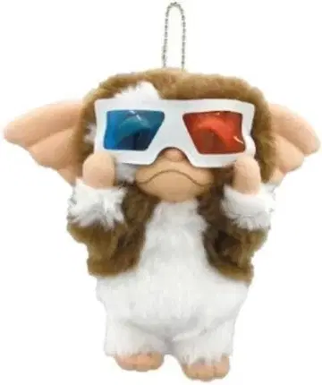 그렘린 기즈모 봉제 인형 볼체인 3D 안경 #JH