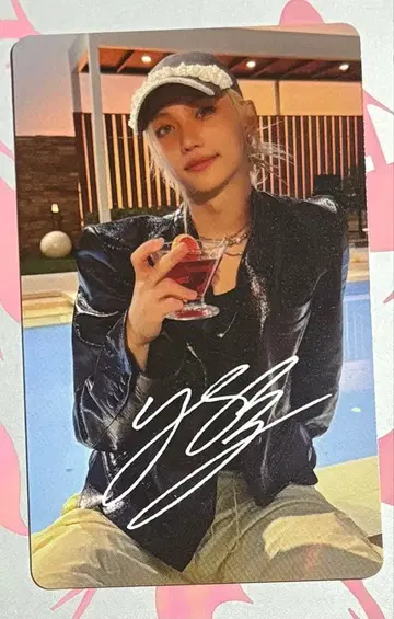 straykids 스키즈 DOIT HMV 럭키 드로우 필릭스 사인 프린트