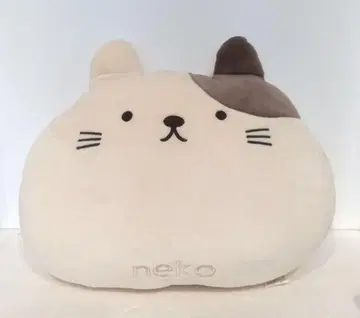 고양이 말랑말랑 페이스 BIG 봉제 인형 쿠션 고양이