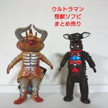 울트라맨 괴수 소프트 비닐 묶음 판매 안토라 갠고 초판