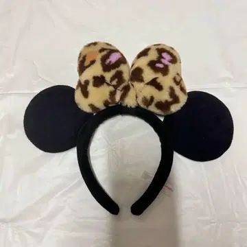 디즈니 머리띠 레오파드 무늬