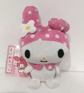 산리오 마이멜로디 엽랑채채 크레이프 원단 봉제 인형 마스코트 2014