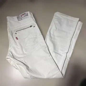 EDWIN 화이트 데님