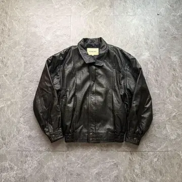 tomslabo real leather jacket vintage