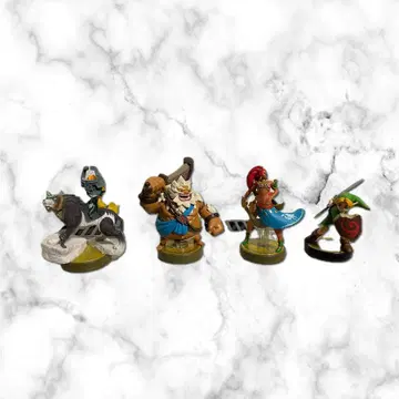 젤다의 전설 캐릭터 4체 세트