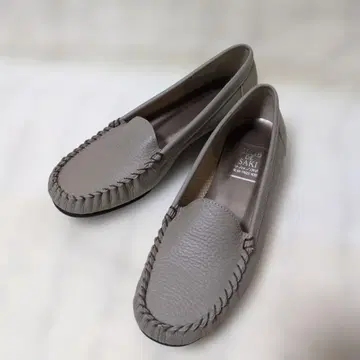 클럽 드 사키 소가죽 플랫슈즈 로퍼 캐주얼 22.5cm