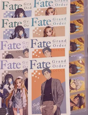 Fate/Grand Order 로손 콜라보 클리어 파일 세트