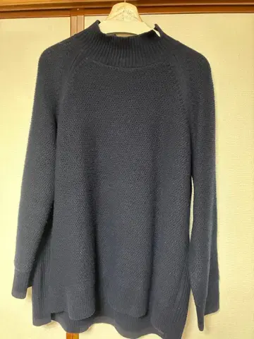 UNIQLO 플러스J +J 프리미엄 라무 케이블 하이넥 스웨터