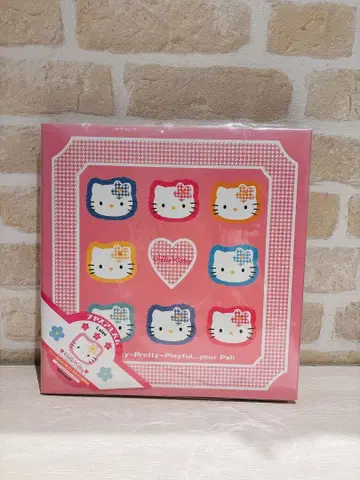 당시물 헤이세이 레트로 1998년 카오하나 키티 앨범 핑크