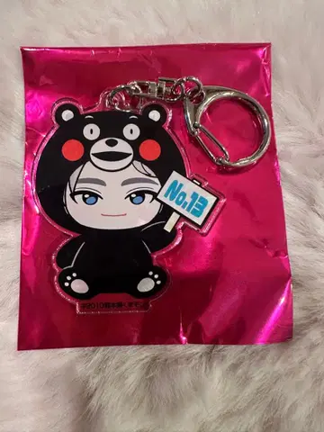 초특급 지역 한정 키링 쿠마몬 아크릴 키링 알로하