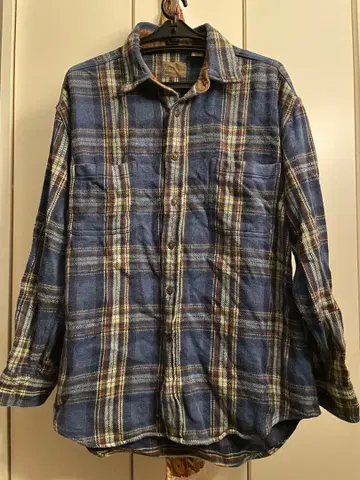 St John's Bay 체크 셔츠 두꺼운 원단