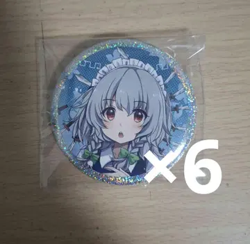 이자요이 사쿠야 캔 배지 6개