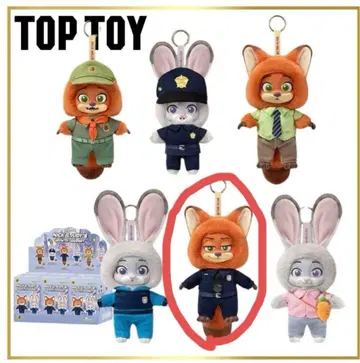 TOP TOY 탑토이 주토피아 닉 봉제 인형 키 봉제 인형