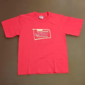 야마자키 마사요시 TOUR98 미국제 T셔츠 빨간색 사이즈 S