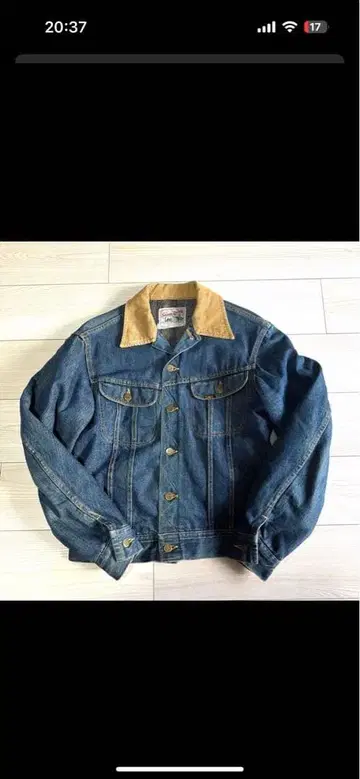 리 스톰 라이더 데님 자켓