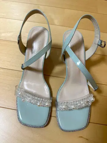 ORiental TRaffic 클리어 모티브 힐업 샌들 L 사이즈