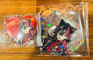 악마 집사와 검은 고양이 아쿠네코 루카스 난자타운 캔뱃지