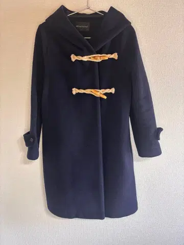 mizuiro ind 더플 코트 네이비 후드 부착 일본제