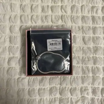 판도라 실버 체인 팔찌