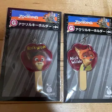 주토피아 해피 복권 G상 아크릴 키링