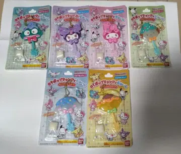 산리오 캐릭터즈 롤리팝 참 6종 미개봉 묶음 판매