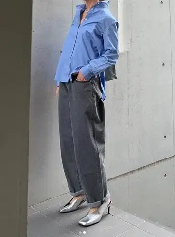 julynine 그레이 데님 S 사이즈