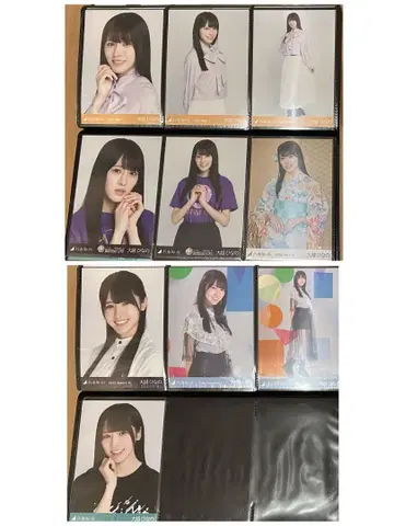 [ 익명 배송 ] 노기자카46 브로마이드 오오코시 히나노 묶음 판매