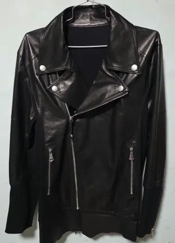 블랙 허니 칠리 쿠키 양가죽 레더 라이더 자켓 3 L