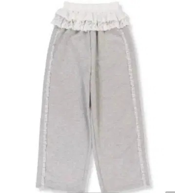 mirror bae 미러베이 레이스 프릴 스웨트 팬츠 여성용