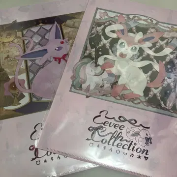 이브이 컬렉션 클리어 파일 2점