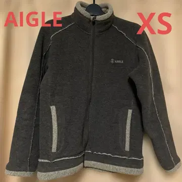 AIGLE 다크 브라운 플리스 자켓 XS 사이즈 중고