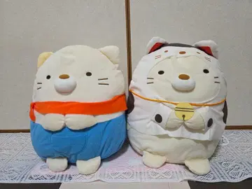 스미코구라시 고양이 봉제 인형 2세트